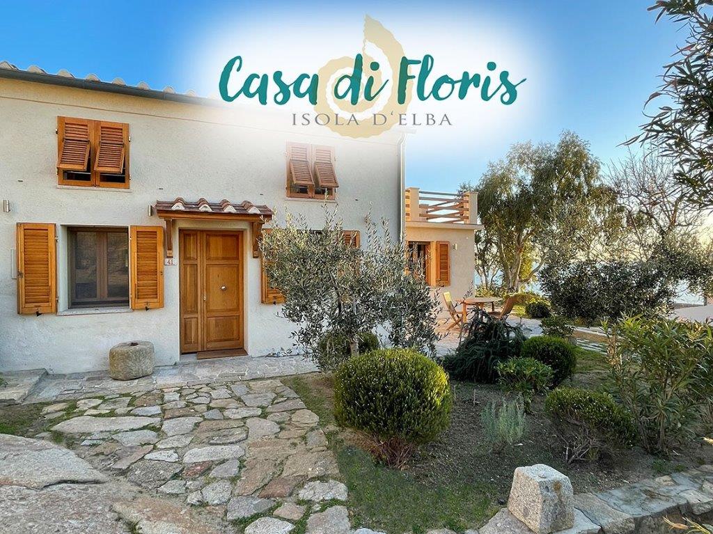 Casa Floris Bellissima villetta singola con grande giardino sulla scogliera di Chiessi con accesso privato al mare. 