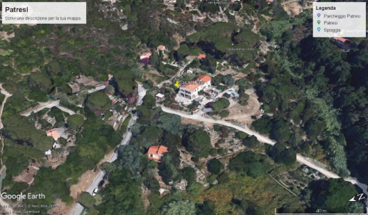 foto satellitare Casa Il Faro - Patresi da vicino